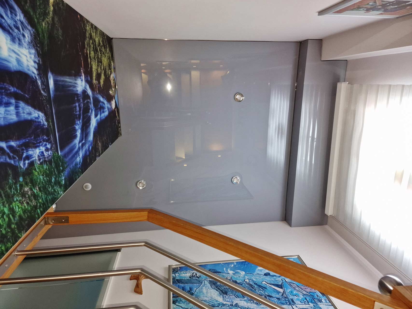 Innenausbau: Spanndecke in Titz